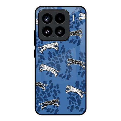 Blue Cheetah Mi 15 5G Glass Back Cover Online