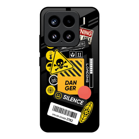 Danger Signs Mi 15 5G Glass Back Cover Online