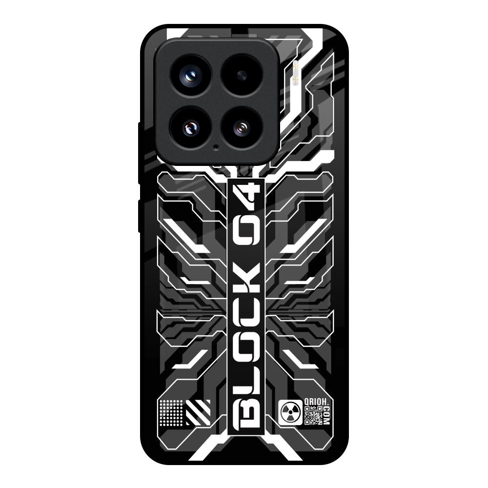Monochrome Magic Mi 15 5G Glass Back Cover Online