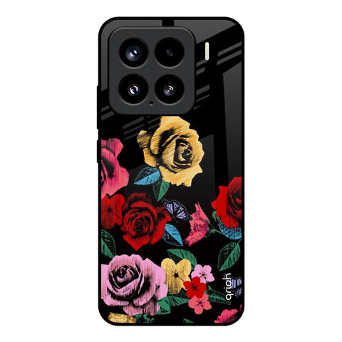 Floral Decorative Mi 15 5G Glass Back Cover Online