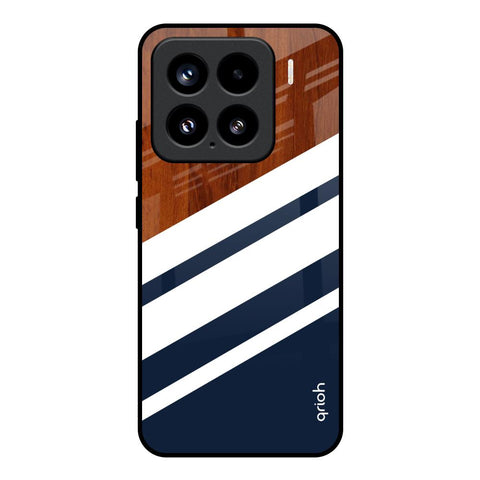 Bold Stripes Mi 15 5G Glass Back Cover Online