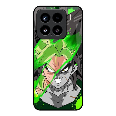 Anime Green Splash Mi 15 5G Glass Back Cover Online