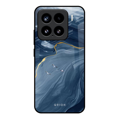 Deep Ocean Marble Mi 15 5G Glass Back Cover Online