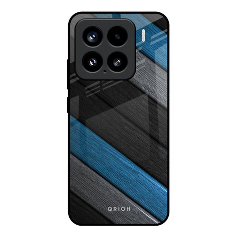 Multicolor Wooden Effect Mi 15 5G Glass Back Cover Online
