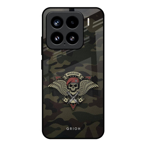 Army Warrior Mi 15 5G Glass Back Cover Online