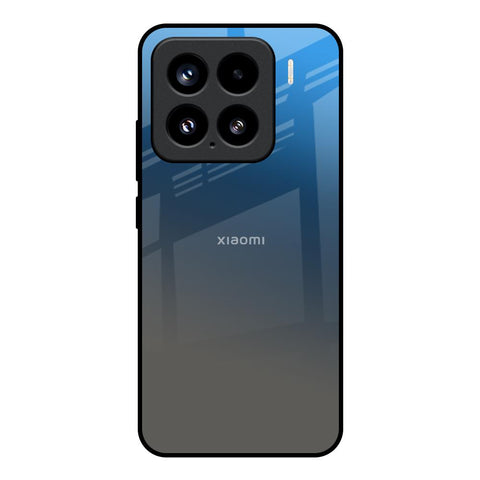 Blue Grey Ombre Mi 15 5G Glass Back Cover Online