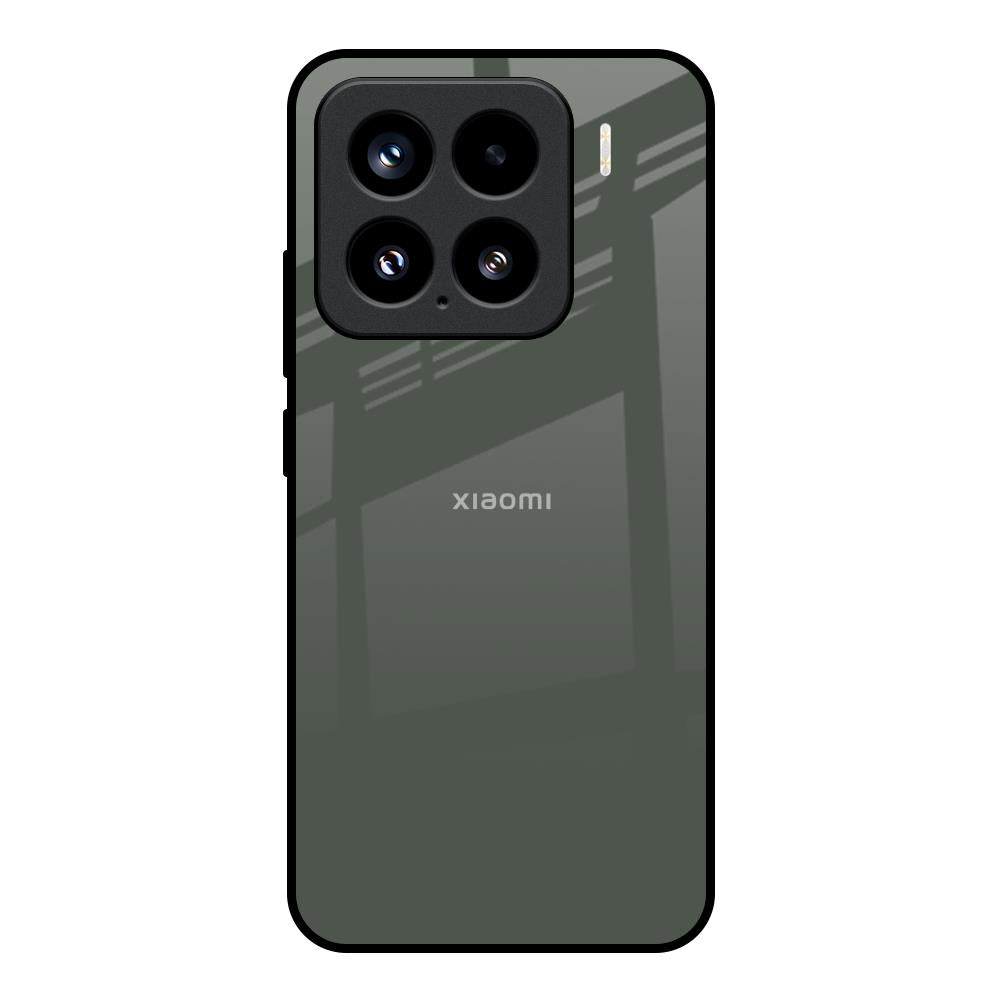 Charcoal Mi 15 5G Glass Back Cover Online