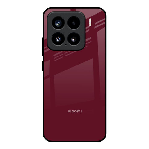 Classic Burgundy Mi 15 5G Glass Back Cover Online