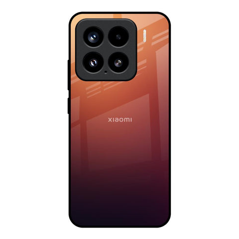 Sunset Background Mi 15 5G Glass Back Cover Online