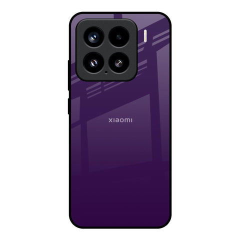 Dark Purple Mi 15 5G Glass Back Cover Online