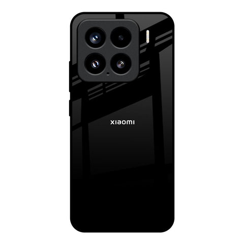 Jet Black Mi 15 5G Glass Back Cover Online