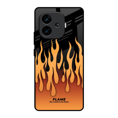 Fire Flame iQOO Neo 10R 5G Glass Back Cover Online