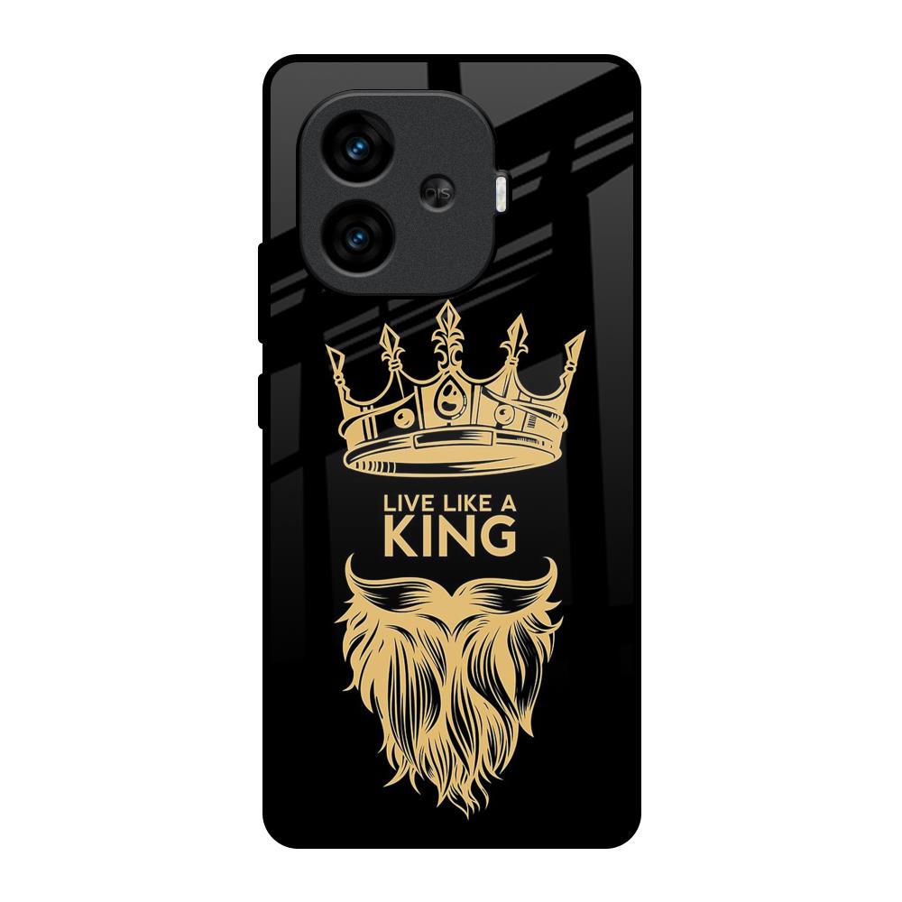 King Life iQOO Neo 10R 5G Glass Back Cover Online