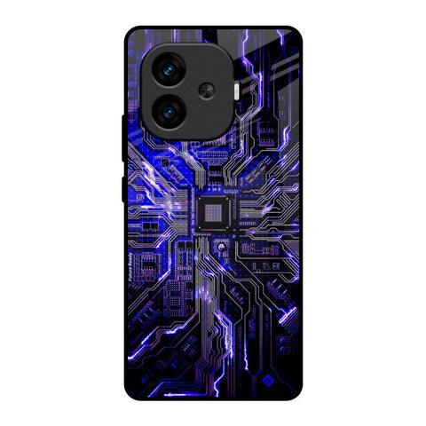 Techno Color Pattern iQOO Neo 10R 5G Glass Back Cover Online