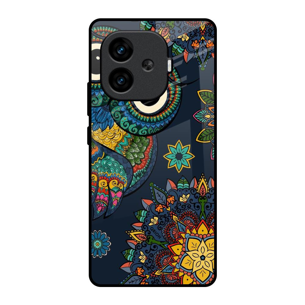Owl Art iQOO Neo 10R 5G Glass Back Cover Online