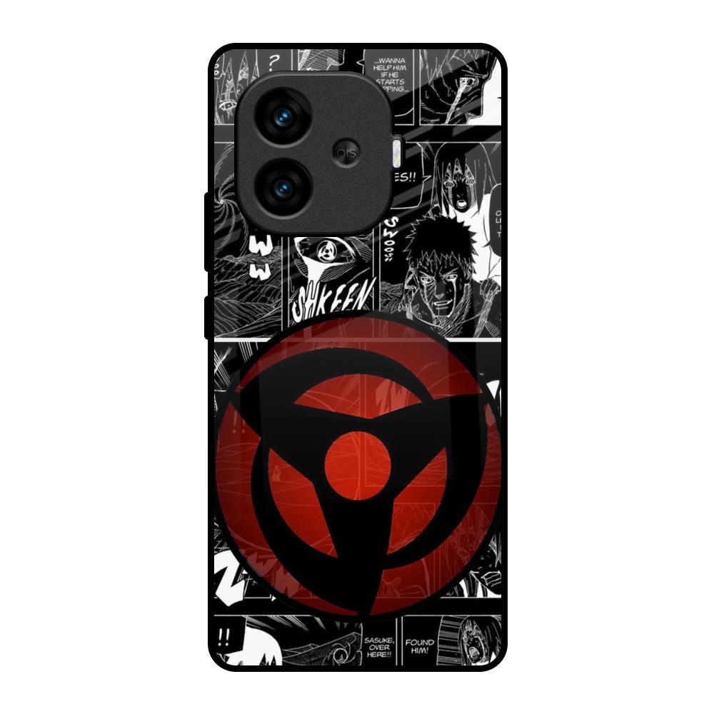 Sharingan iQOO Neo 10R 5G Glass Back Cover Online