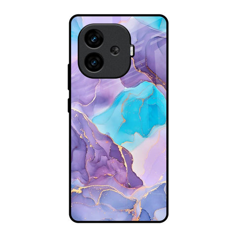 Alcohol ink Marble iQOO Neo 10R 5G Glass Back Cover Online