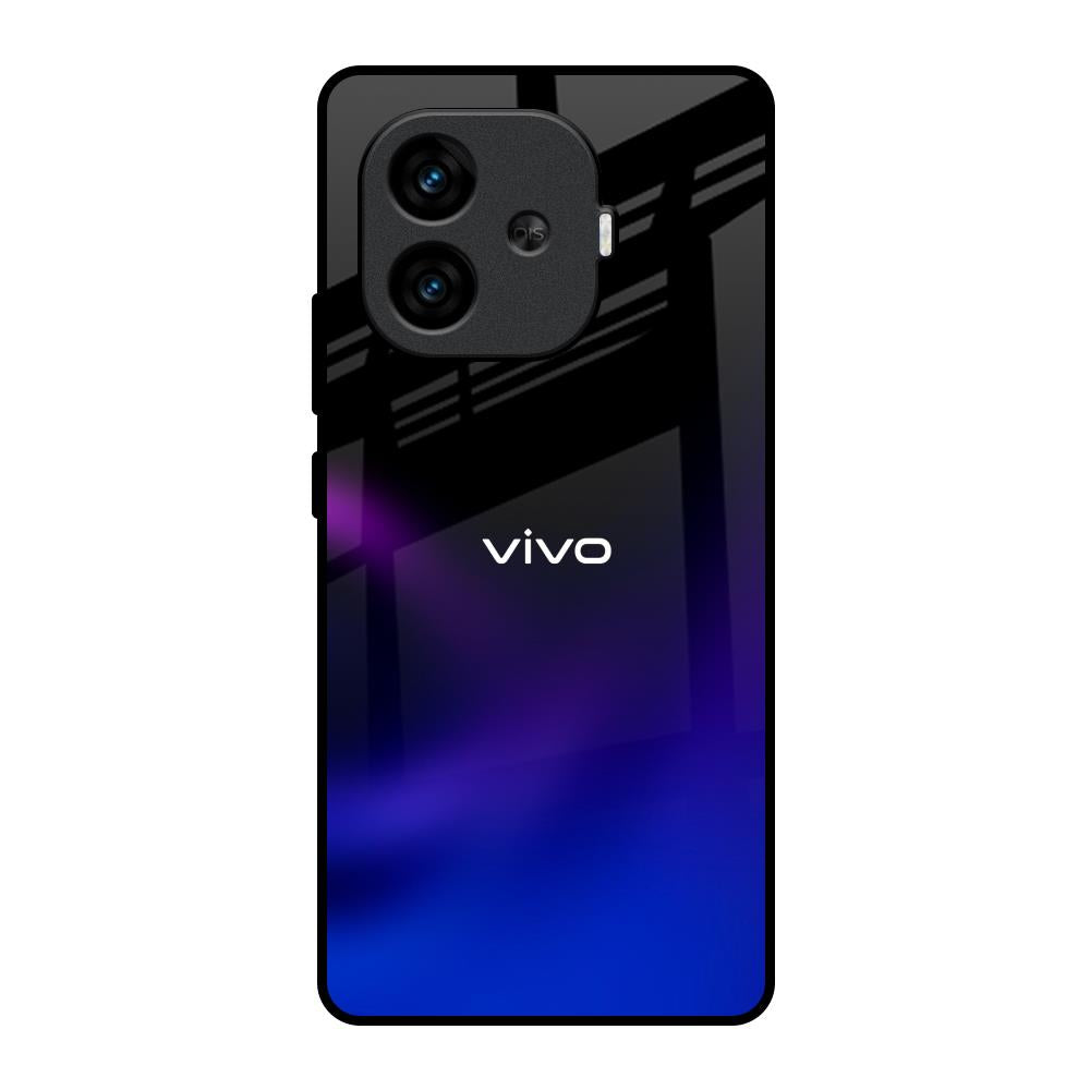 Black Onyx iQOO Neo 10R 5G Glass Back Cover Online
