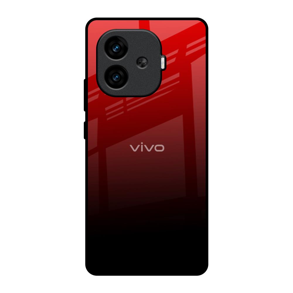 Maroon Faded iQOO Neo 10R 5G Glass Back Cover Online