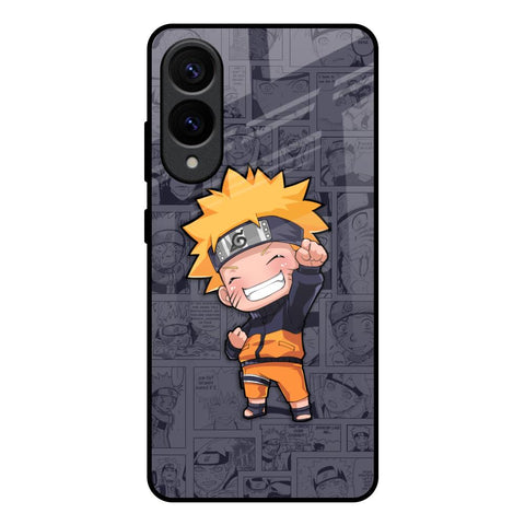 Orange Chubby Samsung Galaxy S25 Edge 5G Glass Back Cover Online