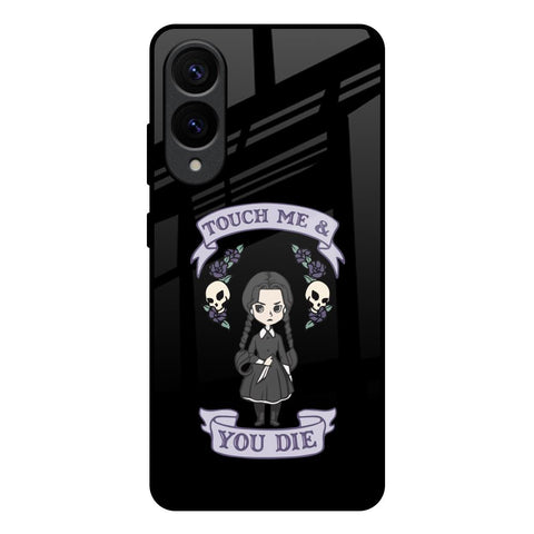 Touch Me & You Die Samsung Galaxy S25 Edge 5G Glass Back Cover Online