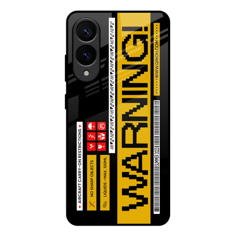 Aircraft Warning Samsung Galaxy S25 Edge 5G Glass Back Cover Online