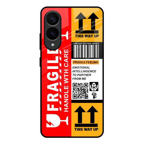 Handle With Care Samsung Galaxy S25 Edge 5G Glass Back Cover Online
