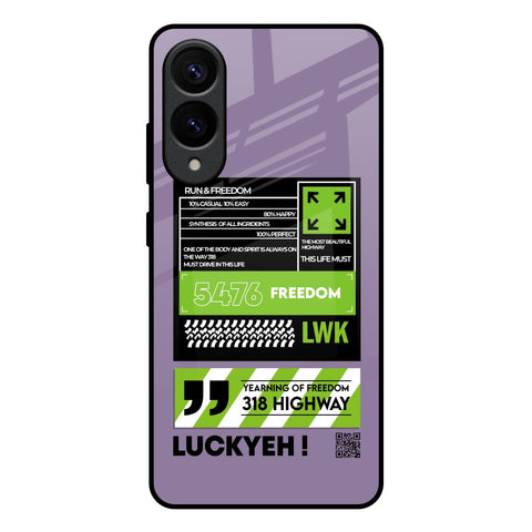 Run & Freedom Samsung Galaxy S25 Edge 5G Glass Back Cover Online