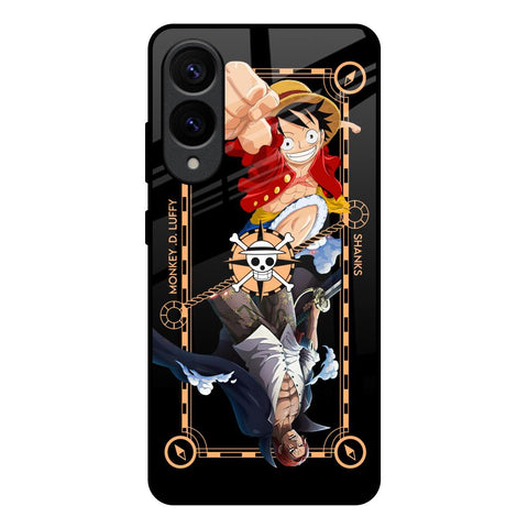 Shanks & Luffy Samsung Galaxy S25 Edge 5G Glass Back Cover Online