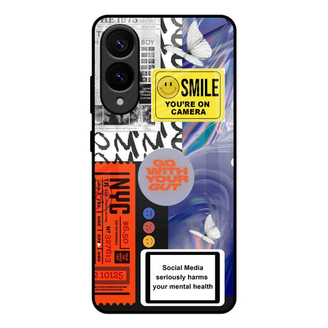 Smile for Camera Samsung Galaxy S25 Edge 5G Glass Back Cover Online