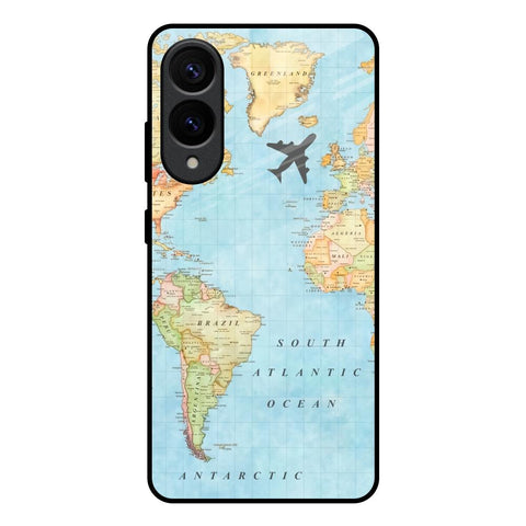 Travel Map Samsung Galaxy S25 Edge 5G Glass Back Cover Online