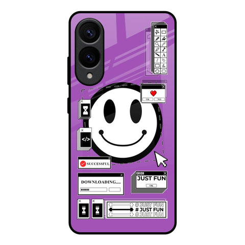 Code with Smile Samsung Galaxy S25 Edge 5G Glass Back Cover Online