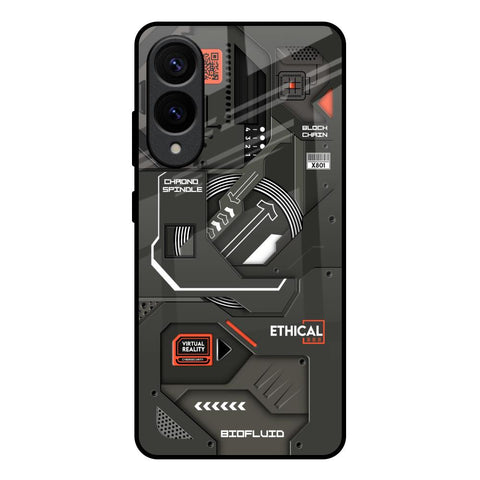 Tech Aesthetics Samsung Galaxy S25 Edge 5G Glass Back Cover Online