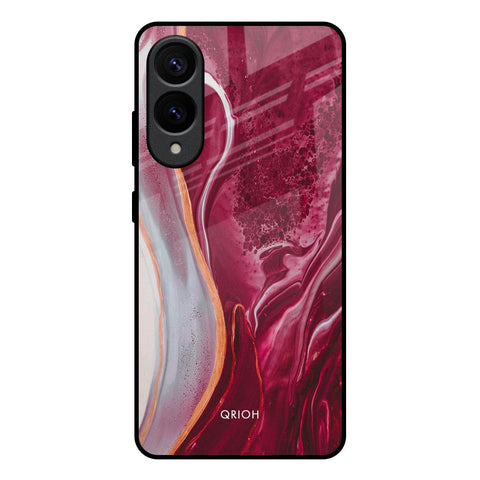 Crimson Ruby Samsung Galaxy S25 Edge 5G Glass Back Cover Online
