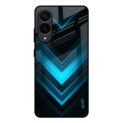 Vertical Blue Arrow Samsung Galaxy S25 Edge 5G Glass Back Cover Online