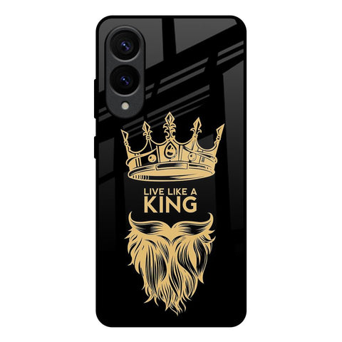 King Life Samsung Galaxy S25 Edge 5G Glass Back Cover Online
