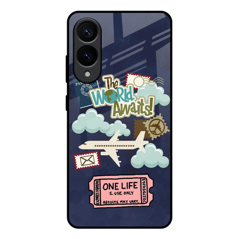 Tour The World Samsung Galaxy S25 Edge 5G Glass Back Cover Online