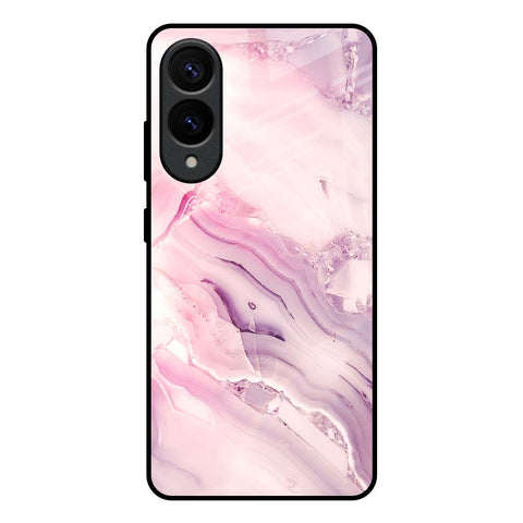 Diamond Pink Gradient Samsung Galaxy S25 Edge 5G Glass Back Cover Online