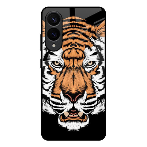 Angry Tiger Samsung Galaxy S25 Edge 5G Glass Back Cover Online