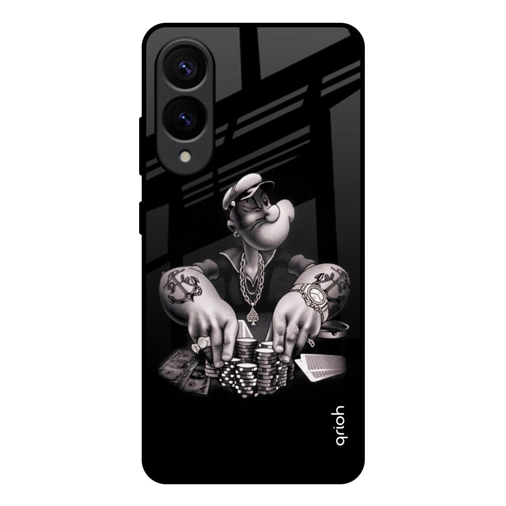 Gambling Problem Samsung Galaxy S25 Edge 5G Glass Back Cover Online