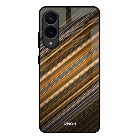 Diagonal Slash Pattern Samsung Galaxy S25 Edge 5G Glass Back Cover Online