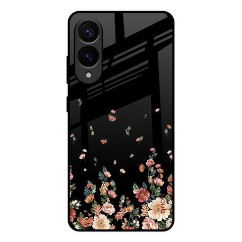 Floating Floral Print Samsung Galaxy S25 Edge 5G Glass Back Cover Online