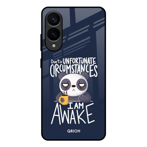 Struggling Panda Samsung Galaxy S25 Edge 5G Glass Back Cover Online