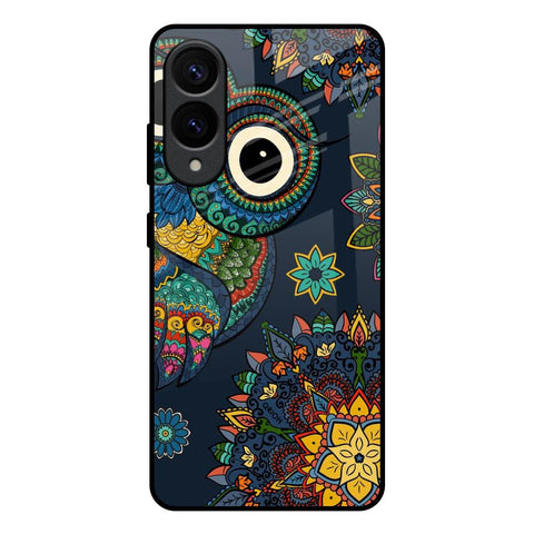 Owl Art Samsung Galaxy S25 Edge 5G Glass Back Cover Online