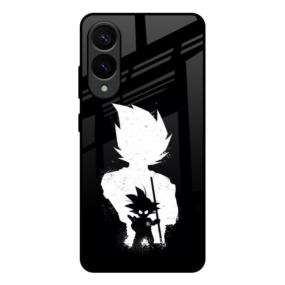 Monochrome Goku Samsung Galaxy S25 Edge 5G Glass Back Cover Online