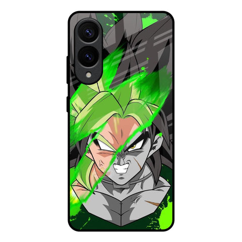 Anime Green Splash Samsung Galaxy S25 Edge 5G Glass Back Cover Online