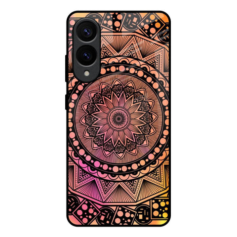 Floral Mandala Samsung Galaxy S25 Edge 5G Glass Back Cover Online