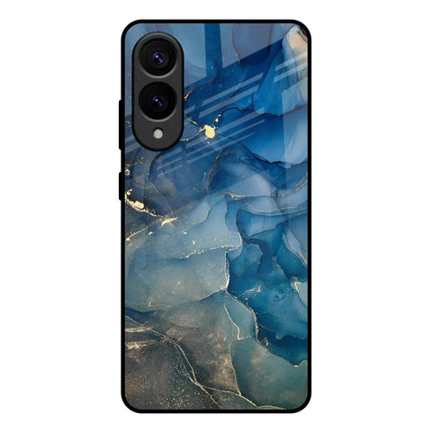 Blue Cool Marble Samsung Galaxy S25 Edge 5G Glass Back Cover Online