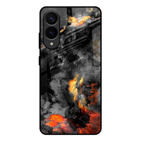 Lava Explode Samsung Galaxy S25 Edge 5G Glass Back Cover Online