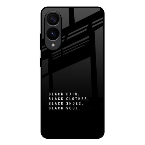Black Soul Samsung Galaxy S25 Edge 5G Glass Back Cover Online